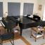 The two Steinway B Grand Pianos used for instruction
